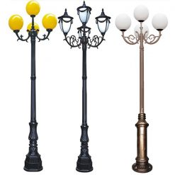Cột đèn chiếu sáng sân vườn