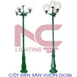Cột đèn trang trí sân vườn DC-06