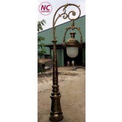 Hình ảnh thực tế cột đèn sư tử