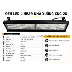 Thông số kỹ thuật đèn LED nhà xưởng XNC-28
