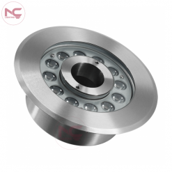 Mẫu đèn led âm nước bánh xe inox cao cấp