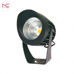 Mẫu Đèn Rọi Cột Mũ Đen NCRCMD