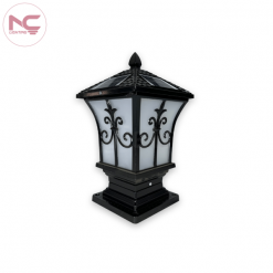 Mẫu Đèn Trụ Hiên Năng Lượng Mặt Trời LNC-TC-09