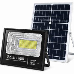 đèn pnc-32 kèm tấm pin nghiêng trái