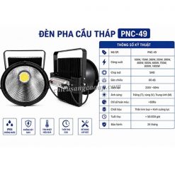 Thông số đèn pha năng lượng mặt trời PNC49