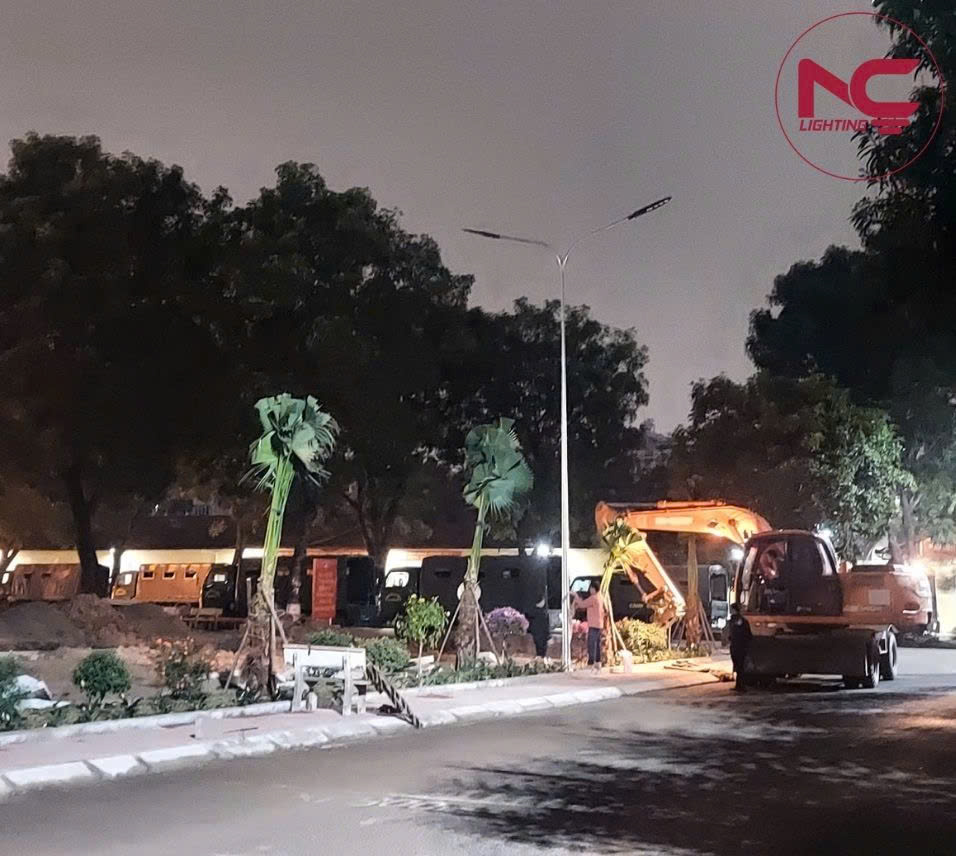 Cột đèn chiếu sáng nơi công cộng