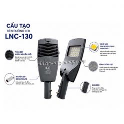 Cấu tạo đèn đường LED LNC-130
