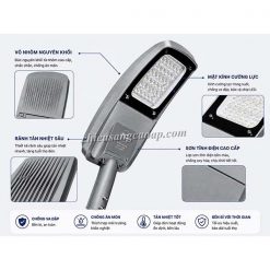 Chất liệu đèn đường LED LNC-136