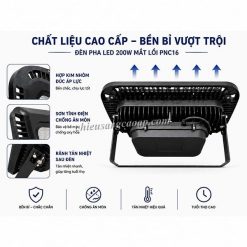 Chất liệu đèn pha LED PNC16
