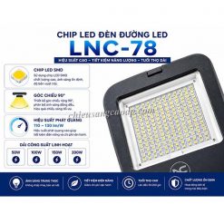 Kích thước đèn đường LED LNC-78