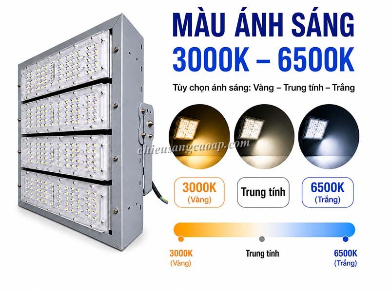 Đèn Pha LED PNC-59 Ưu điểm của đèn pha LED PNC-59