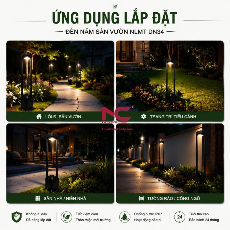 Ứng dụng của đèn DN34