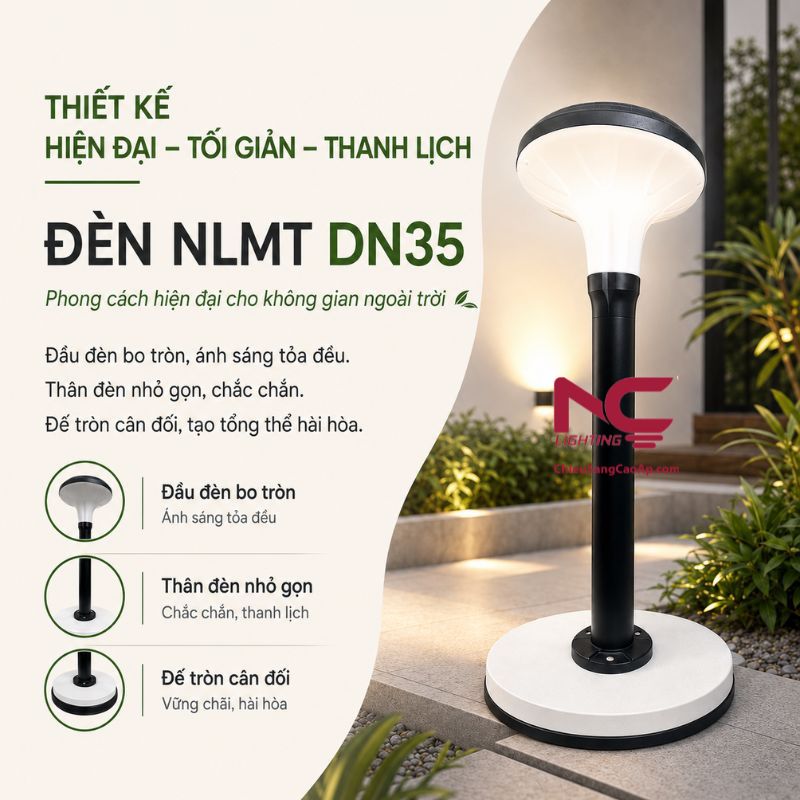 Tổng quan về mẫu đèn nấm DN35