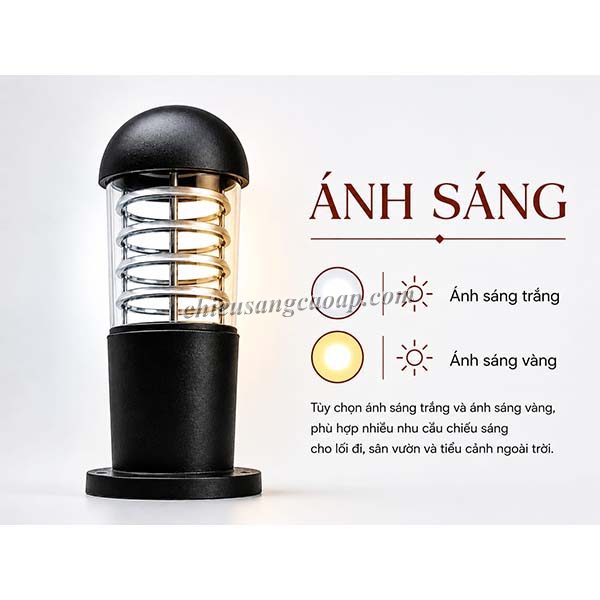 anh-sang-den-nam-san-vuon-dn28 Ánh sáng đèn nấm sân vườn DN28
