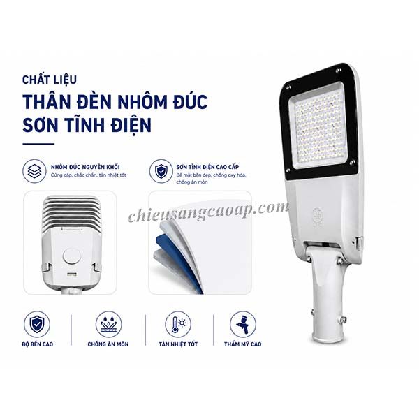 chat-lieu-den-duong-led-lnc-135 Chất liệu đèn đường LED LNC-135