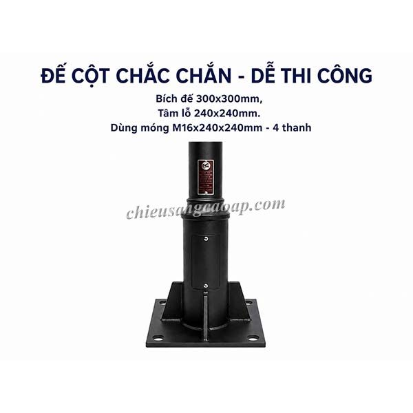 de-cot-cot-den-san-vuon-dn30 Chip LED cột đèn sân vườn DN30