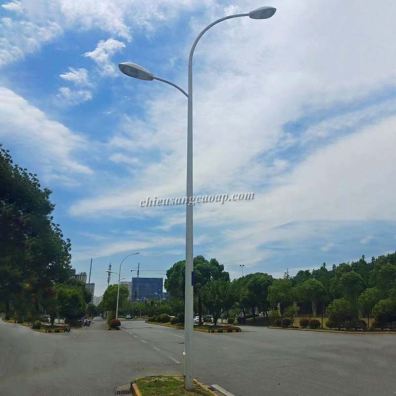 Quy trình lắp đặt cột đèn cao áp chi tiết