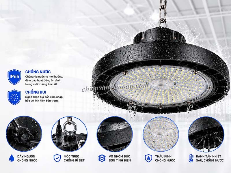 Những tiêu chí chọn đèn LED nhà xưởng chất
