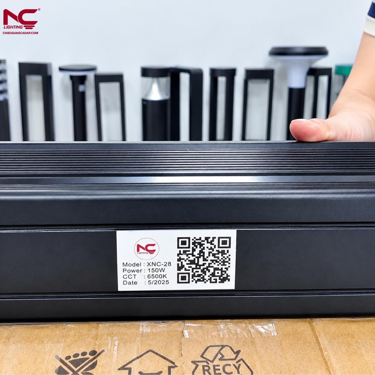 mã qr xnc-28 cấp cho dự án chiếu sáng Wiha Thái Nguyên