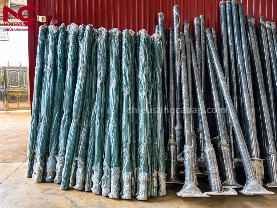 Thân cột bọc lót cẩn thận bảo vệ tốt cho sản phẩm