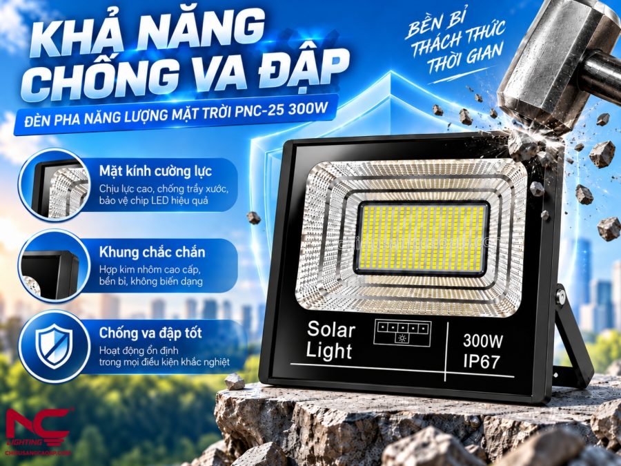 PNC-25 có khả năng chống va đập tốt