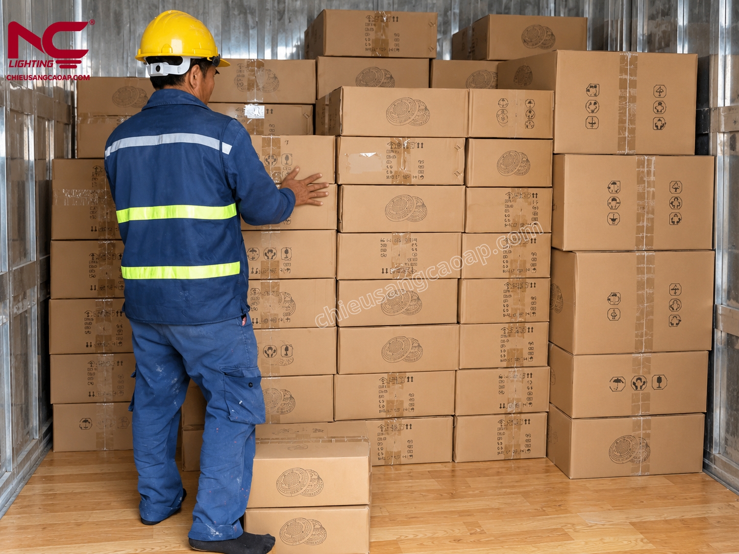 Kiểm tra lô thiết bị XNC-20 cung cấp cho dự án Logistics CN2